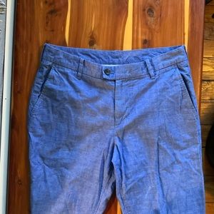 Bonobos 30x32 chambray pants